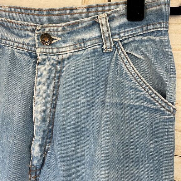 Vintage 80s The Jean Machine High Waisted Denim Jeans 15/16 Small 27 - Picture 3 of 14
